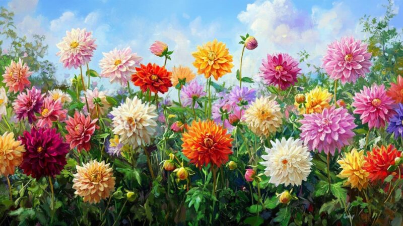 Calendrier lunaire : le timing parfait pour une plantation reussie de vos dahlias
