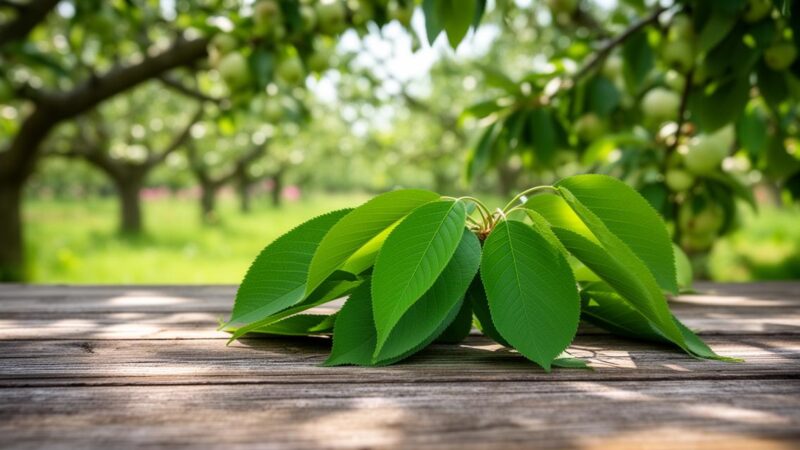 Les feuilles des arbres fruitiers sont-elles comestibles ? Protection et utilisation culinaire des feuilles du verger