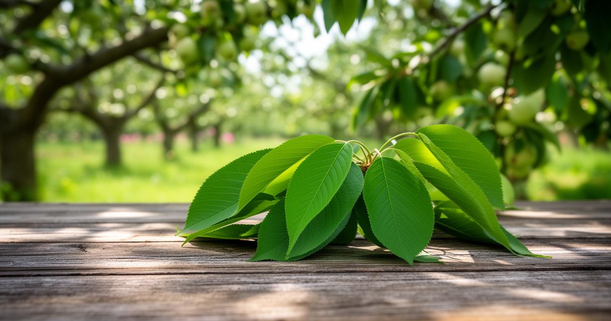 Les feuilles des arbres fruitiers sont-elles comestibles ? Protection et utilisation culinaire des feuilles du verger
